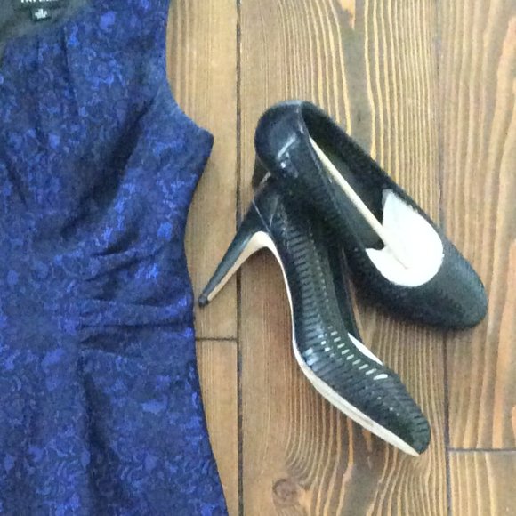 Cole Haan 9 Latticed Leather Pumps - Picture 10 of 15